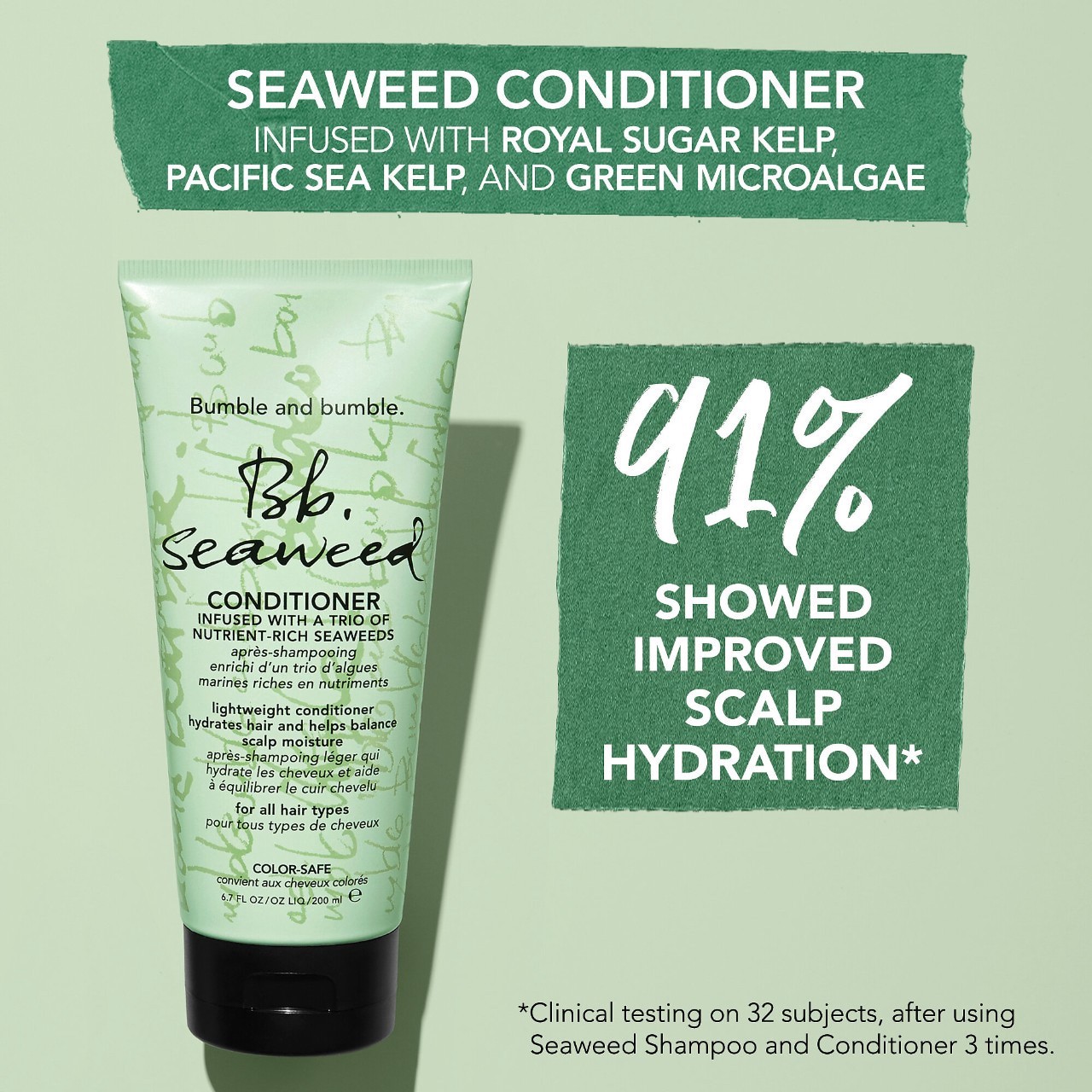slide 6 of 11, Bumble and bumble Seaweed Nourishing Conditioner 6.7 oz / 200 ml, 