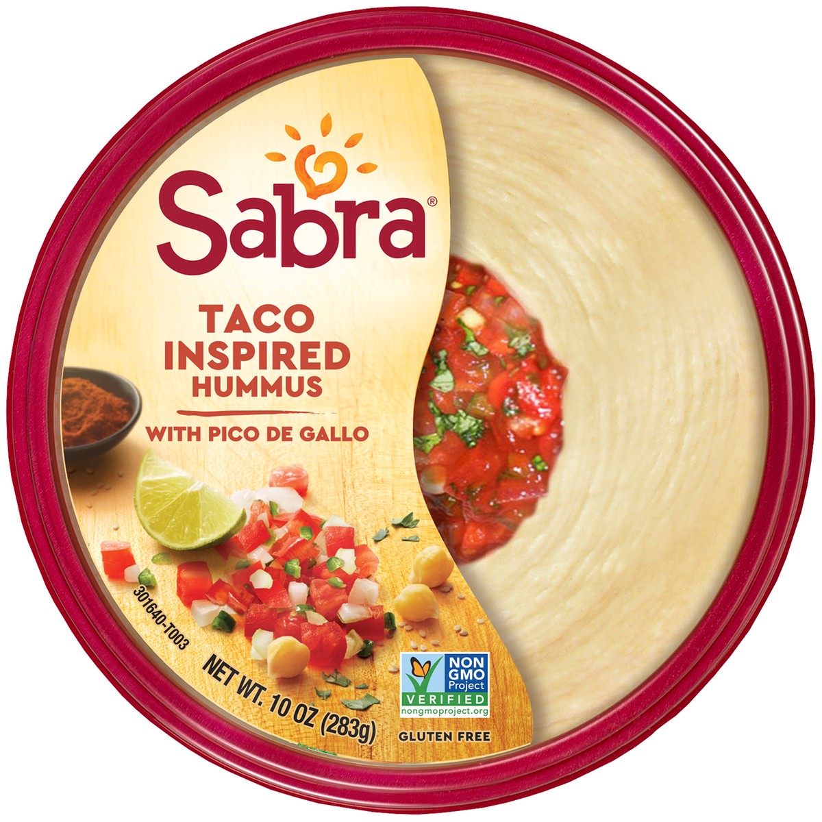 slide 7 of 7, Sabra Taco Inspired Hummus 10 oz. Tub, 10 oz