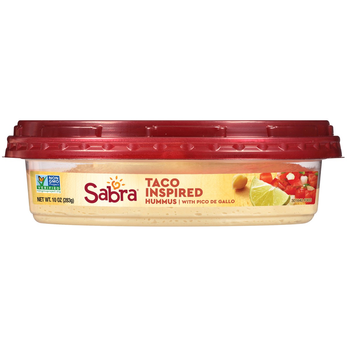 slide 1 of 7, Sabra Taco Inspired Hummus 10 oz. Tub, 10 oz