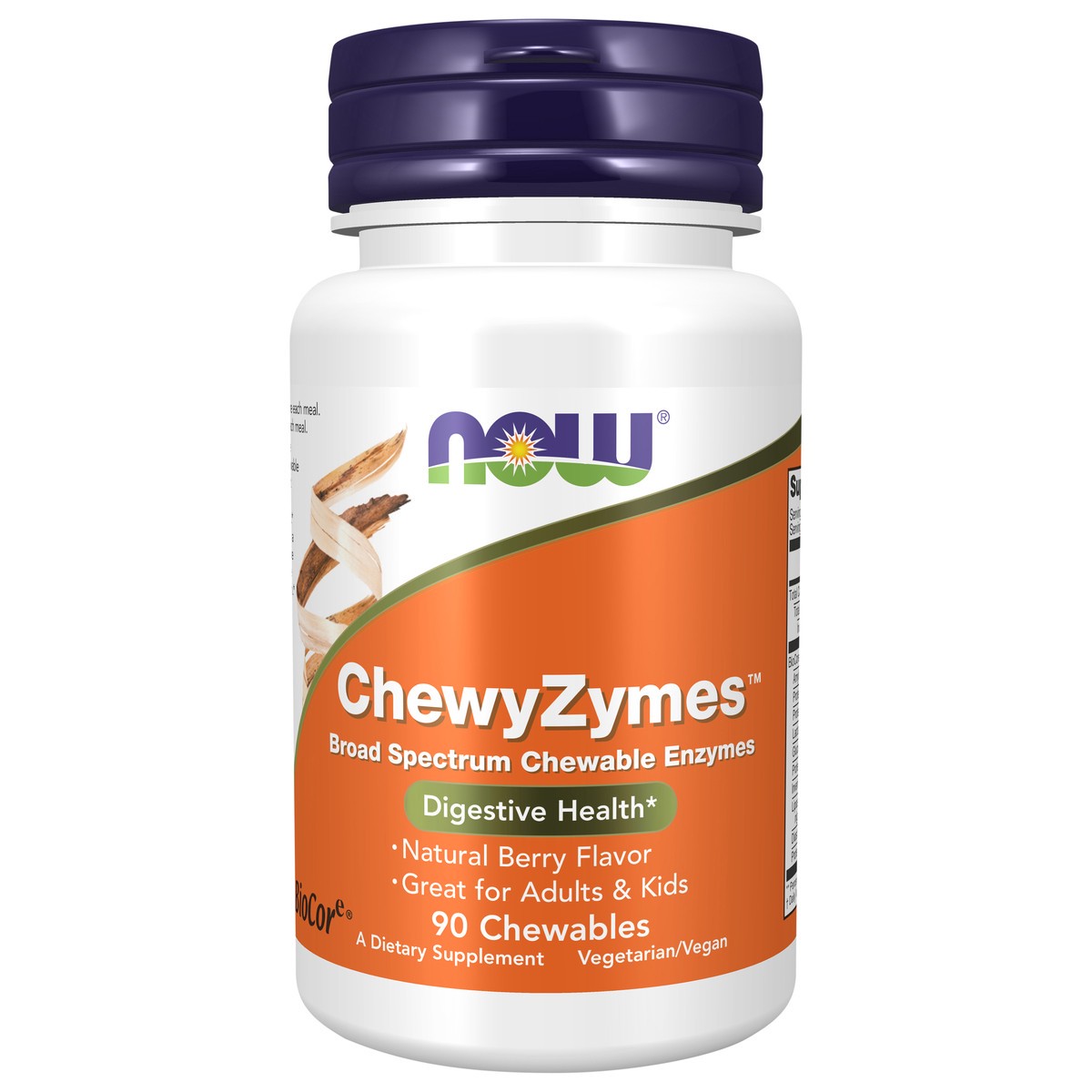 slide 1 of 4, NOW ChewyZymes - 90 Chewables, 90 ct