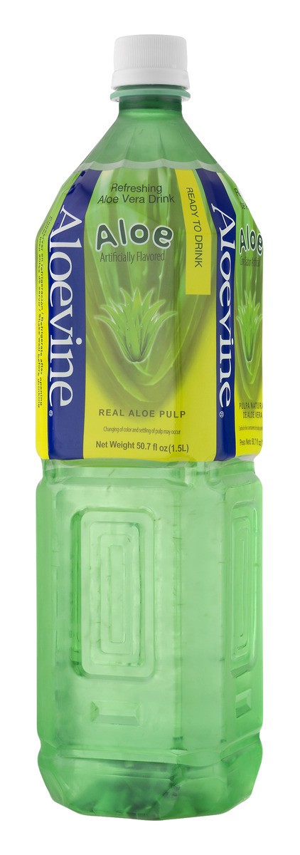 slide 7 of 11, Aloevine Refreshing Aloe Aloe Vera Drink 50.7 fl oz, 50.7 fl oz