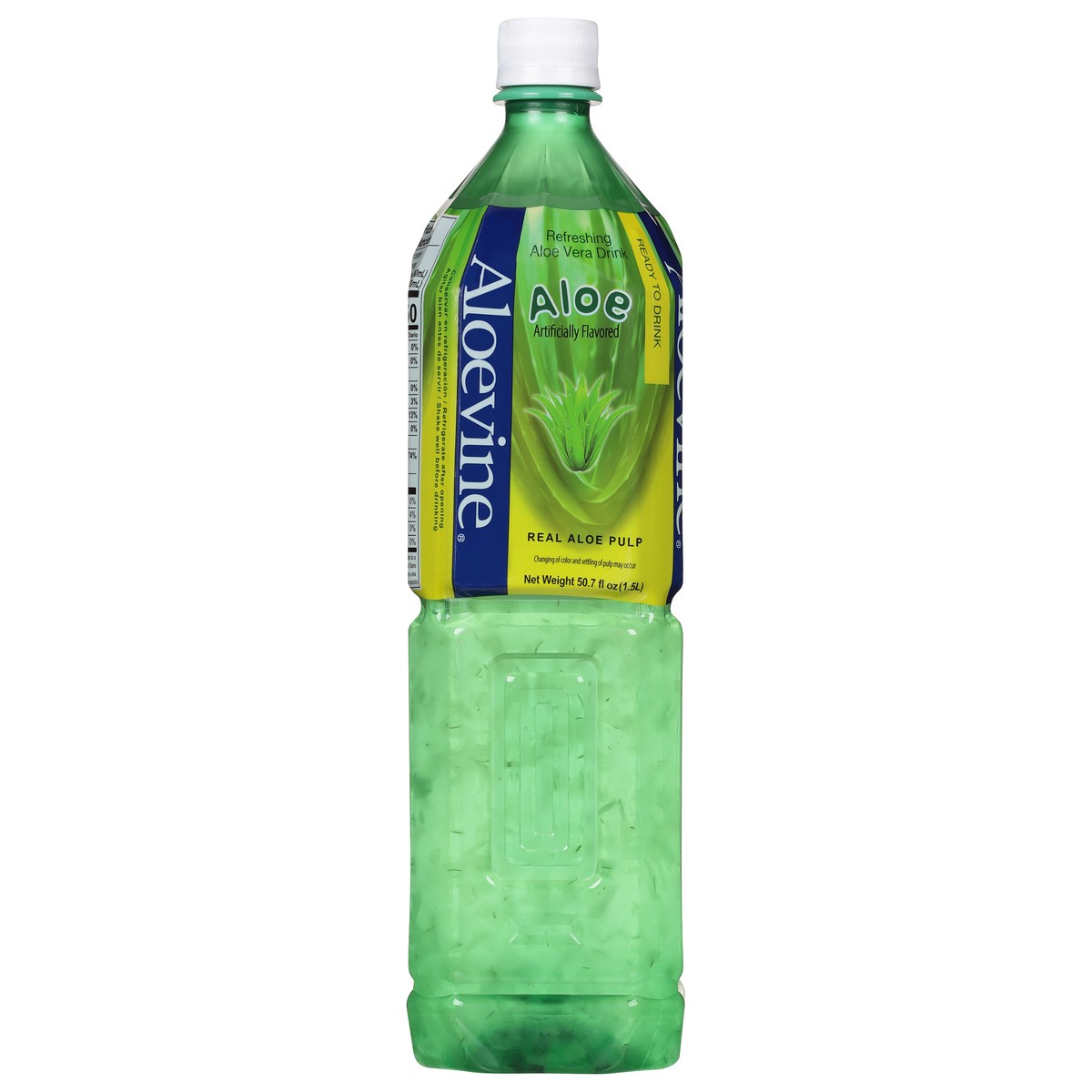 slide 1 of 11, Aloevine Refreshing Aloe Aloe Vera Drink 50.7 fl oz, 50.7 fl oz