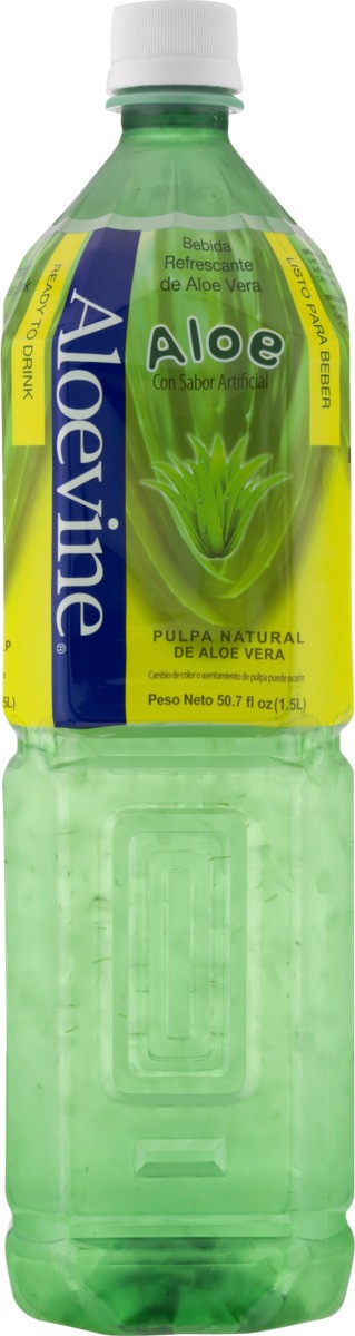 slide 2 of 11, Aloevine Refreshing Aloe Aloe Vera Drink 50.7 fl oz, 50.7 fl oz