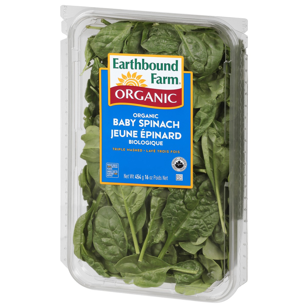 slide 2 of 13, Earthbound Farm Organic Baby Spinach 16 oz, 16 oz