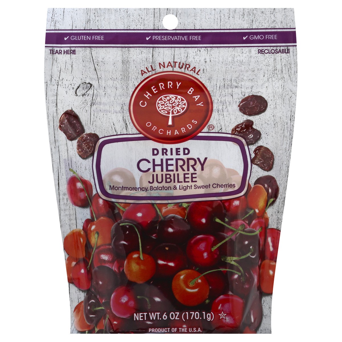 slide 3 of 3, Cherry Bay Orchards Dried Cherries Jubilee-Cherry Bay Orchards, 6 oz