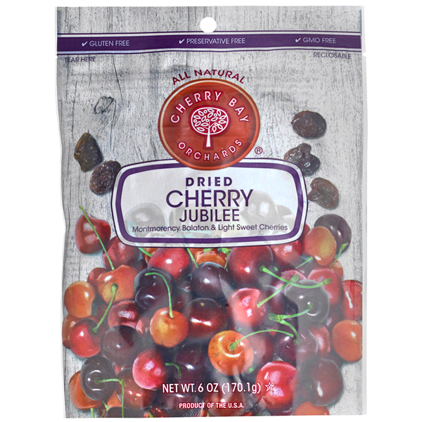 slide 1 of 1, Cherry Bay Orchards Dried Cherries Jubilee-Cherry Bay Orchards, 6 oz