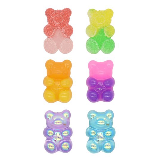 slide 1 of 3, Mixed Gummy Bear Embellishments, 20ct. By Creatology, 20 ct