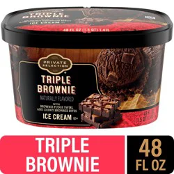 Private Selection® Triple Brownie Ice Cream
