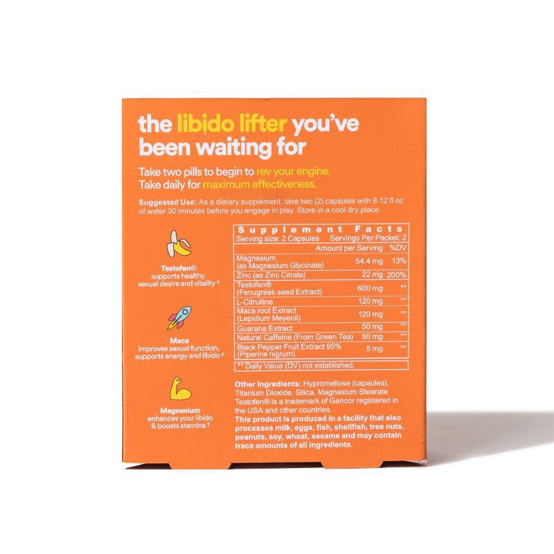 slide 2 of 7, Hello Cake Drive for Him 4 Capsules, 4 ct