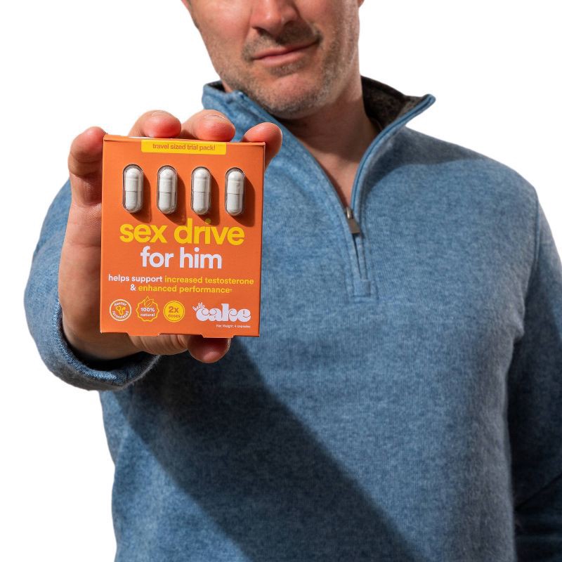 slide 5 of 7, Hello Cake Drive for Him 4 Capsules, 4 ct