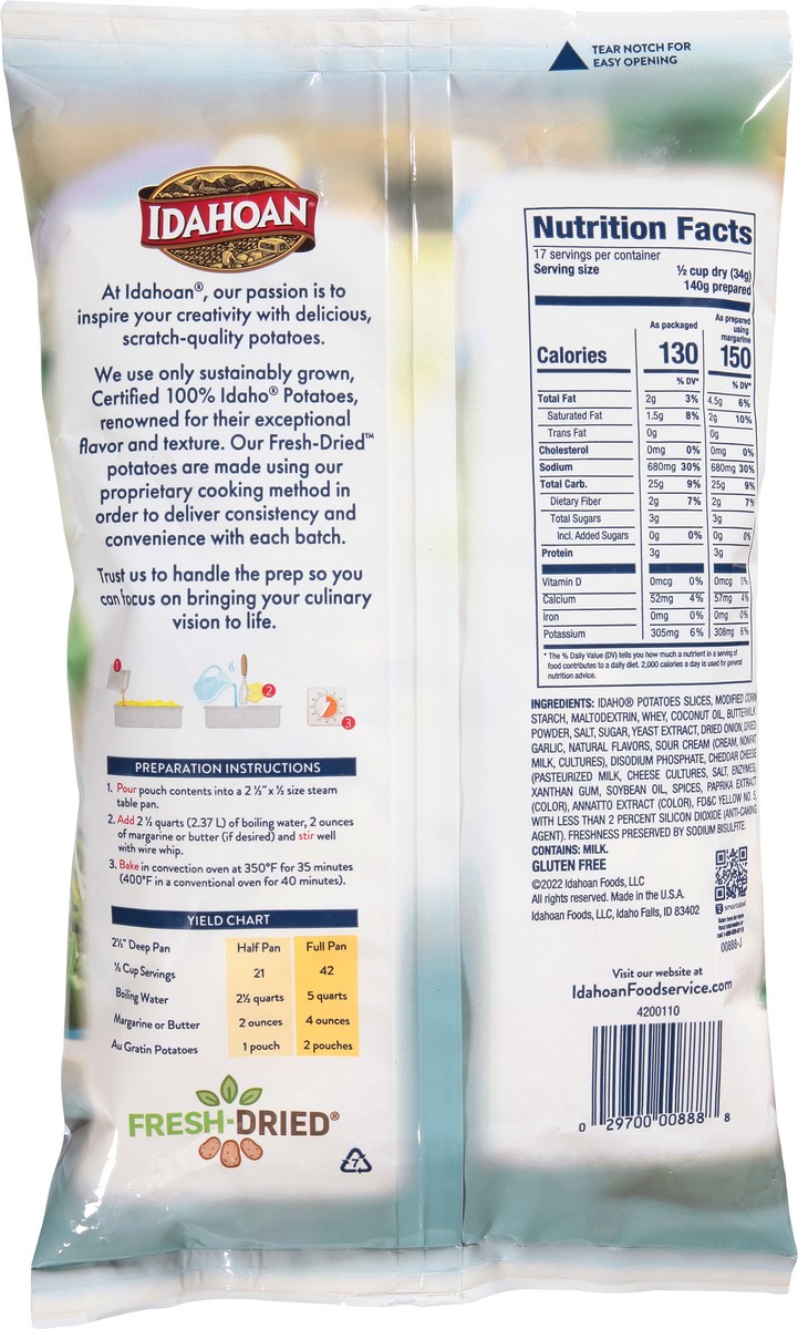 slide 8 of 9, Idahoan Au Gratin Potatoes 20.35 oz, 20.35 oz