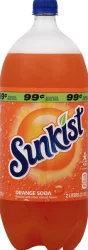 Sunkist Orange Soda - 2 liter