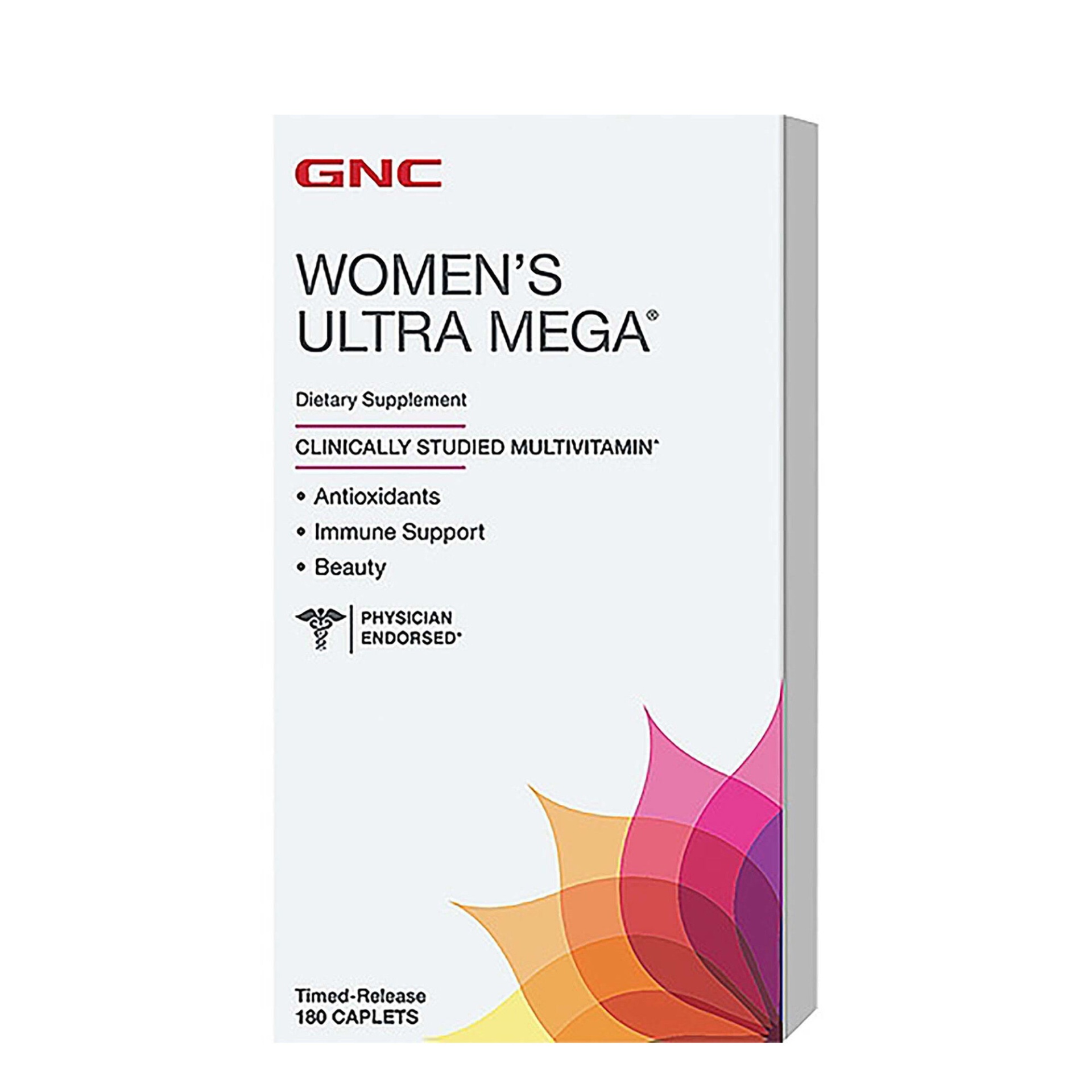 slide 1 of 1, GNC Women's Ultra Mega, 180 ct