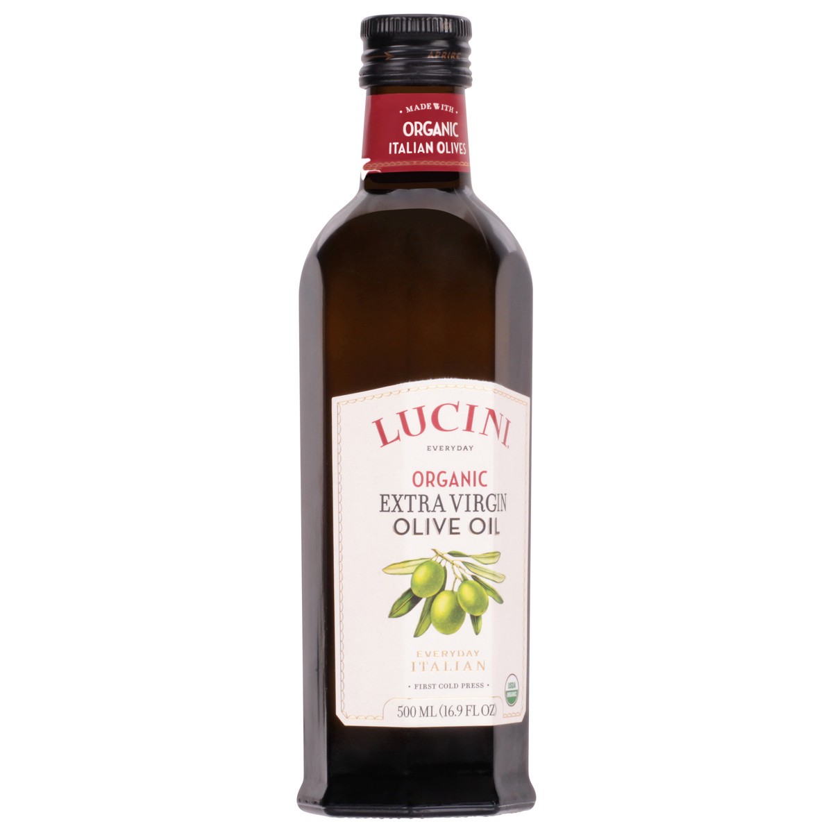 slide 8 of 9, Lucini Everyday Italian Organic Extra Virgin Olive Oil 16.9 fl oz, 16.9 fl oz