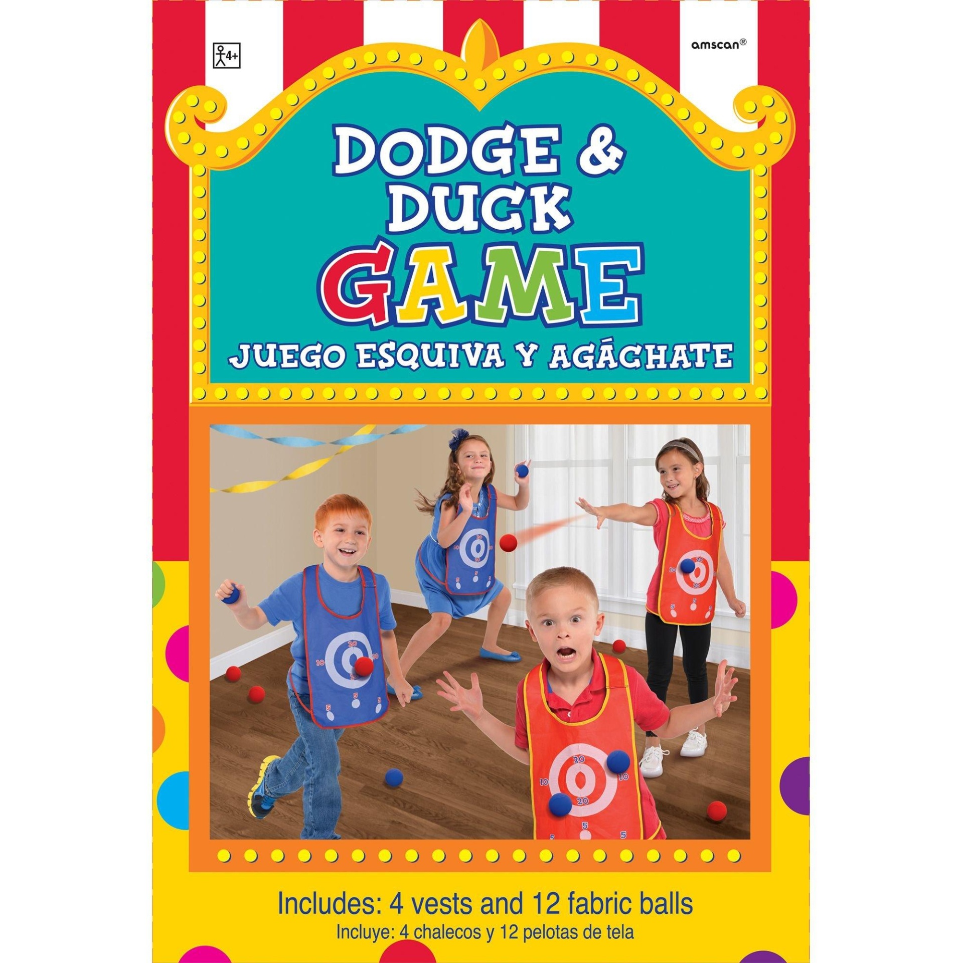 slide 1 of 1, Party City Duck & Dodge Game, 1 ct