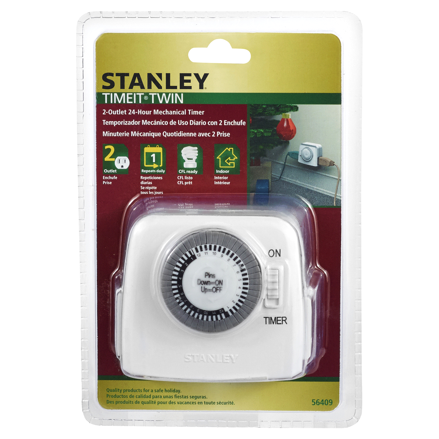 slide 1 of 1, STANLEY Time IT Duo Pro White, 1 ct
