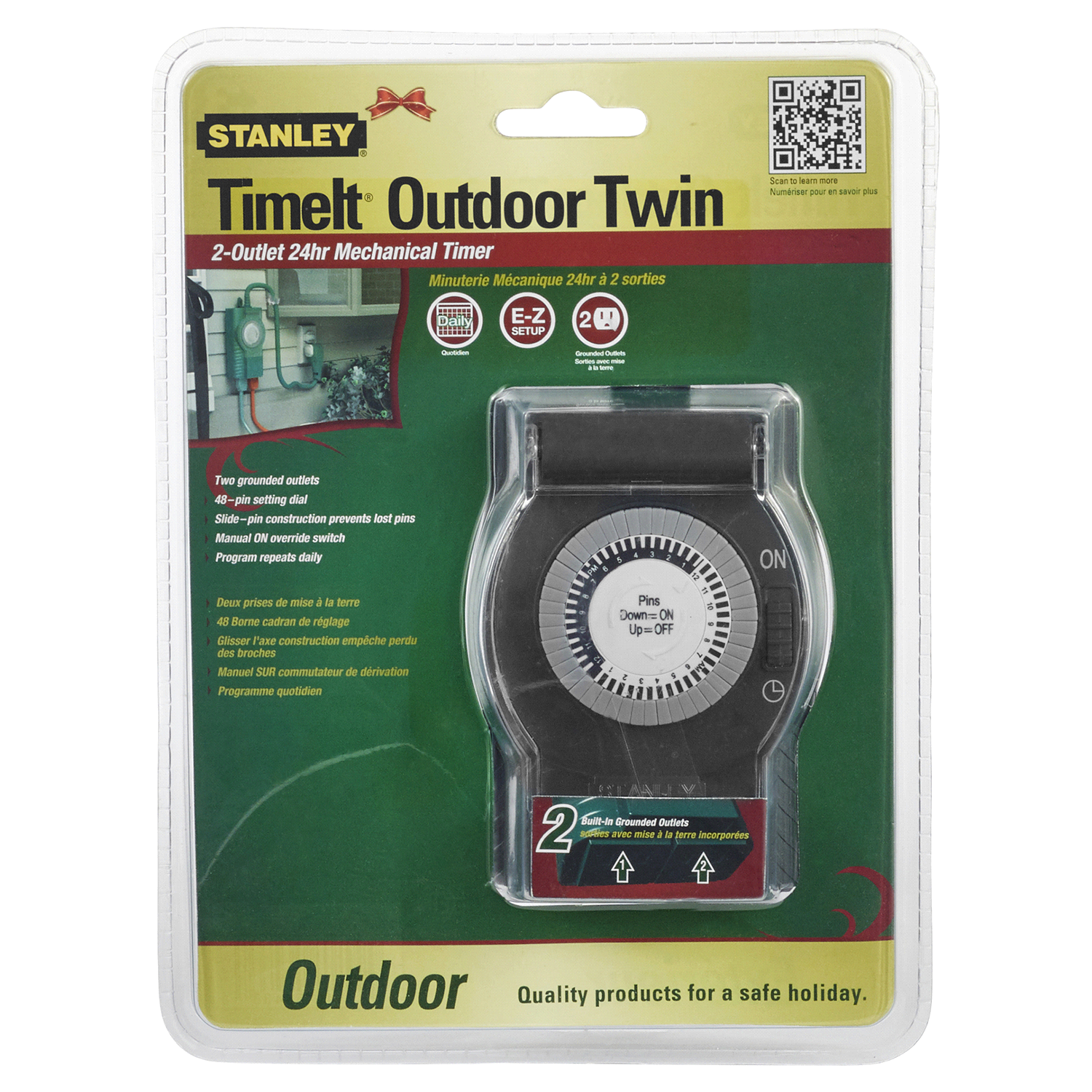 slide 1 of 1, STANLEY Mechanical Timer 1 ea, 1 ct