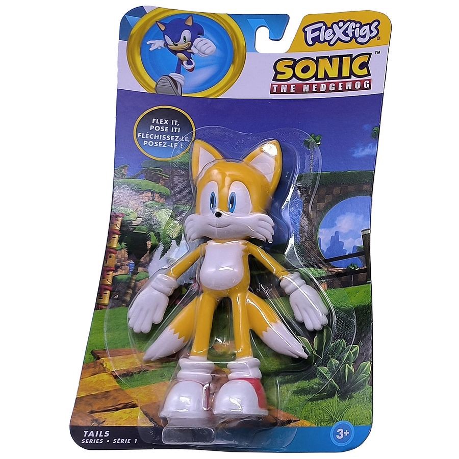 slide 3 of 3, Flexfigs Sonic The Hedgehog Toy Figurines, 1 ct