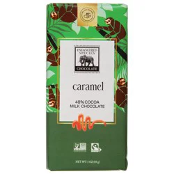 Endangered Species Milk Chocolate Caramel Bar 3 oz