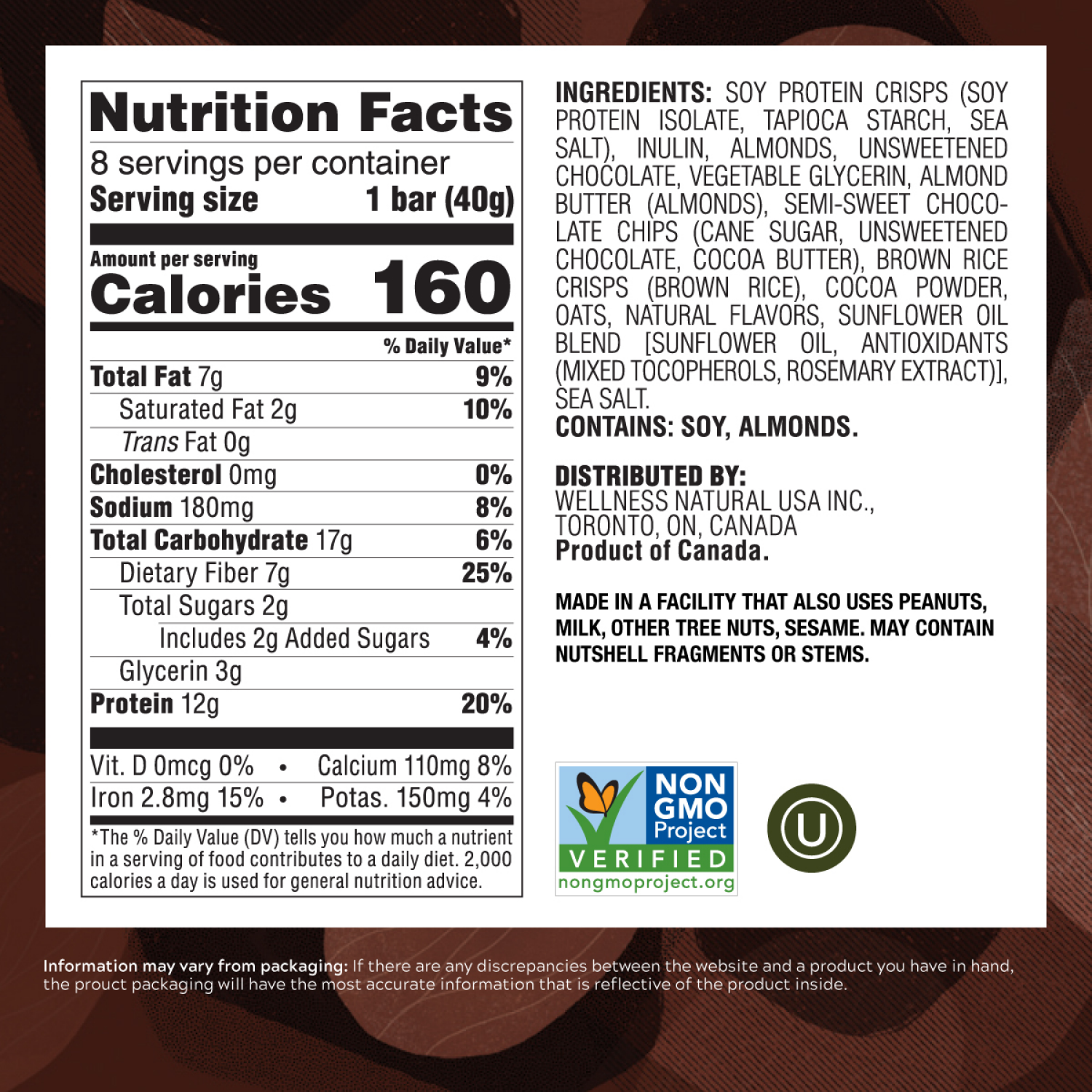 slide 6 of 7, SimplyProtein Crispy Dark Chocolate Almond Flavored Snack Bars 4 - 1.41 oz Bars, 4 ct