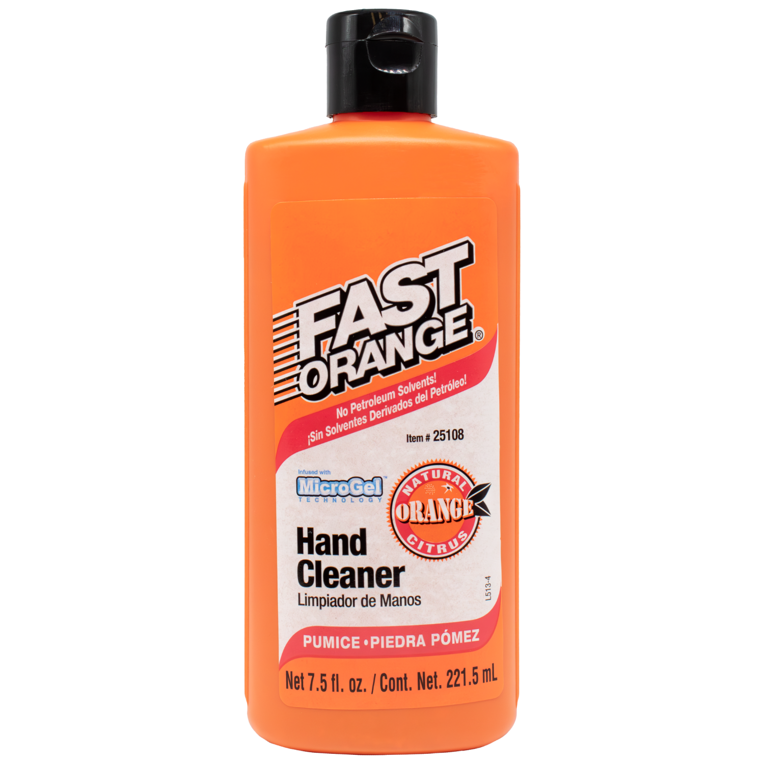 slide 1 of 2, Fast Orange Pumice Natural Orange Citrus Hand Cleaner 7.5 fl oz, 7.5 fl oz