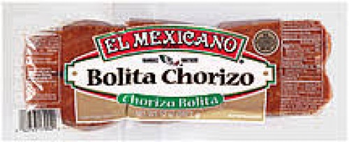 slide 1 of 1, El Mexicano Bolita Chorizo, 12 oz