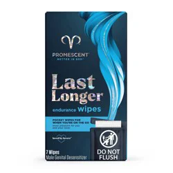 Promescent Better in Bed Last Longer Endurance Wipes 7 Each