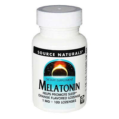 slide 1 of 1, Source Naturals Melatonin Sublingual Orange, 100 ct; 1 mg