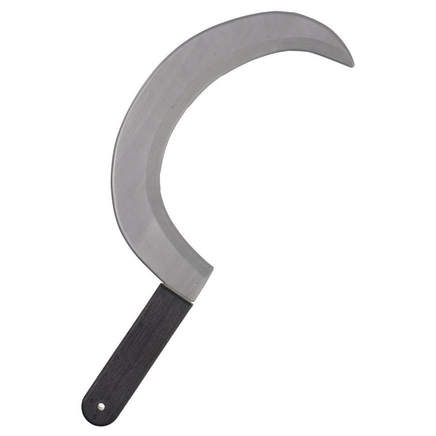 slide 1 of 1, Party City Gray Sickle, 1 ct