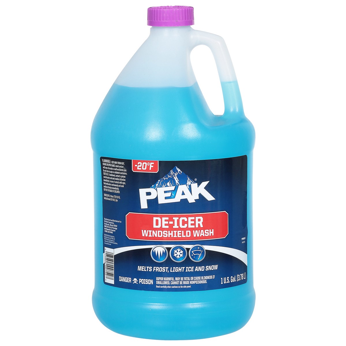 slide 4 of 13, Peak De-Icer Windshield Wash 1 gal, 1 gal