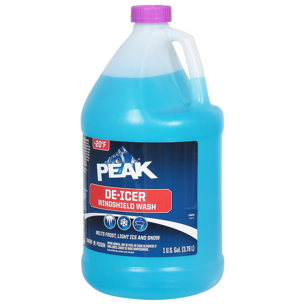 slide 5 of 13, Peak De-Icer Windshield Wash 1 gal, 1 gal