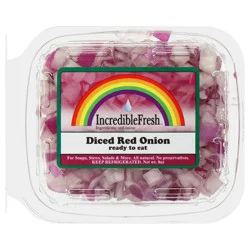 IncredibleFresh Diced Red Onion 8 oz