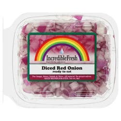IncredibleFresh Diced Red Onion 8 oz