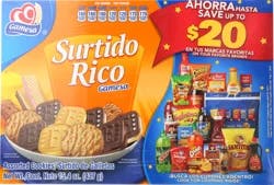 Gamesa Surtido Rico Deluxe Cookies - 15.4 oz
