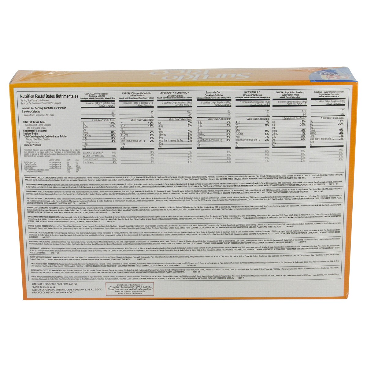 slide 5 of 6, Gamesa Surtido Rico Deluxe Cookies - 15.4 oz, 15.4 oz