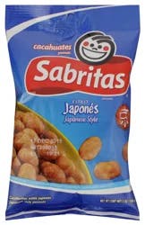 Sabritas Peanuts, Japanese Style, 7 Oz