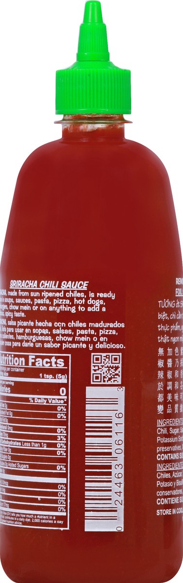 slide 3 of 11, Huy Fong Sriracha Hot Chili Sauce 28 oz, 28 oz