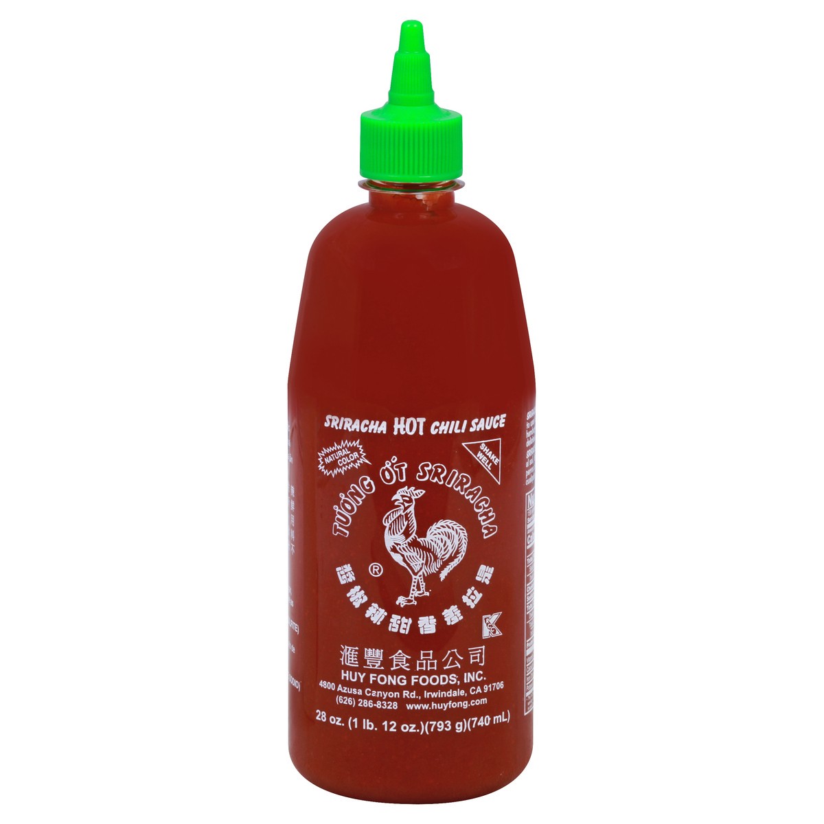 slide 11 of 11, Huy Fong Sriracha Hot Chili Sauce 28 oz, 28 oz