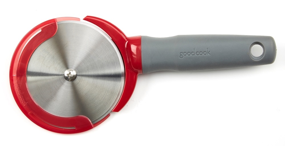 slide 1 of 1, Good Cook Pro Pizza Cutter - Gray, Red, 1 ct