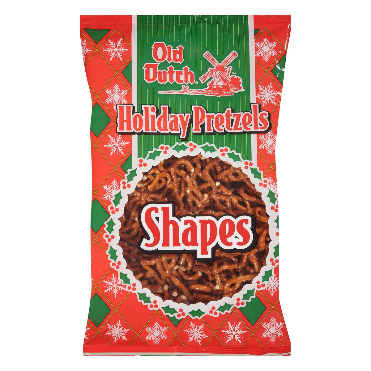 slide 1 of 1, Old Dutch Holiday Pretzel Shapes, 24 oz