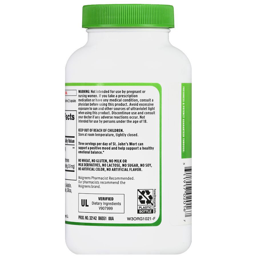 slide 5 of 5, Walgreens St. John's Wort 300 mg, 240 ct