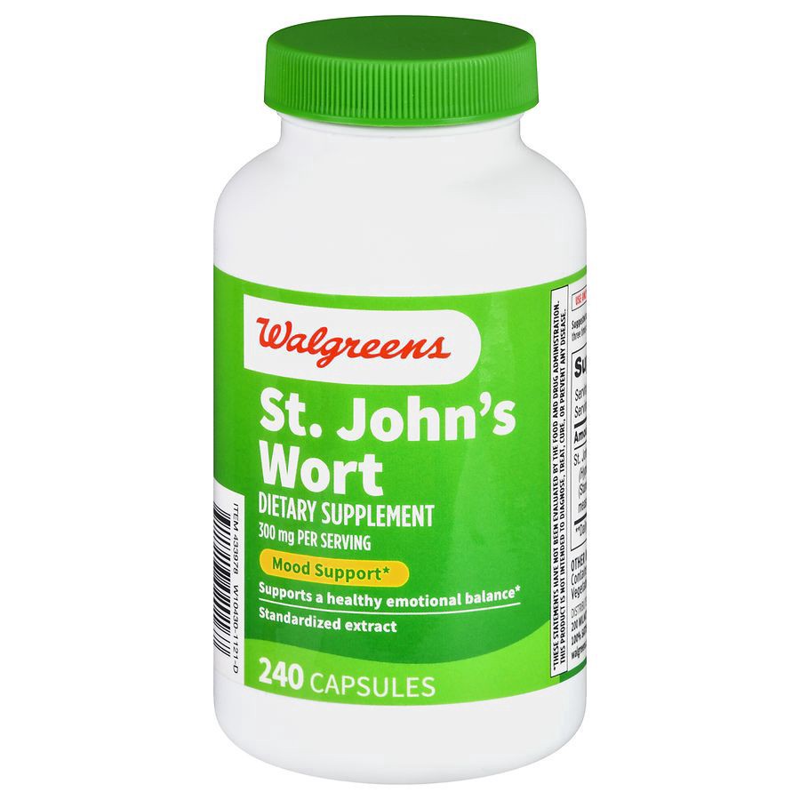 slide 1 of 5, Walgreens St. John's Wort 300 mg, 240 ct