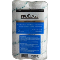 slide 2 of 5, Linzer 9 inch x 9/16 inch nap pro edge microfiber roller covers, 2 ct