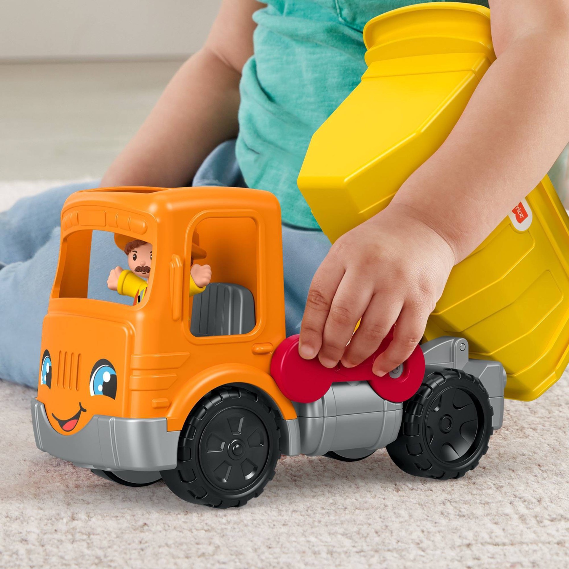 slide 3 of 11, Fisher-Price Little People Work Together Dump Truck, 1 ct