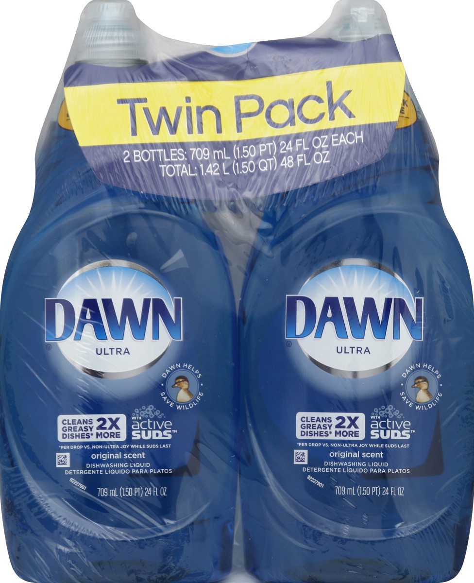 slide 1 of 4, Dawn Dishwashing Liquid 2 ea, 2 ct