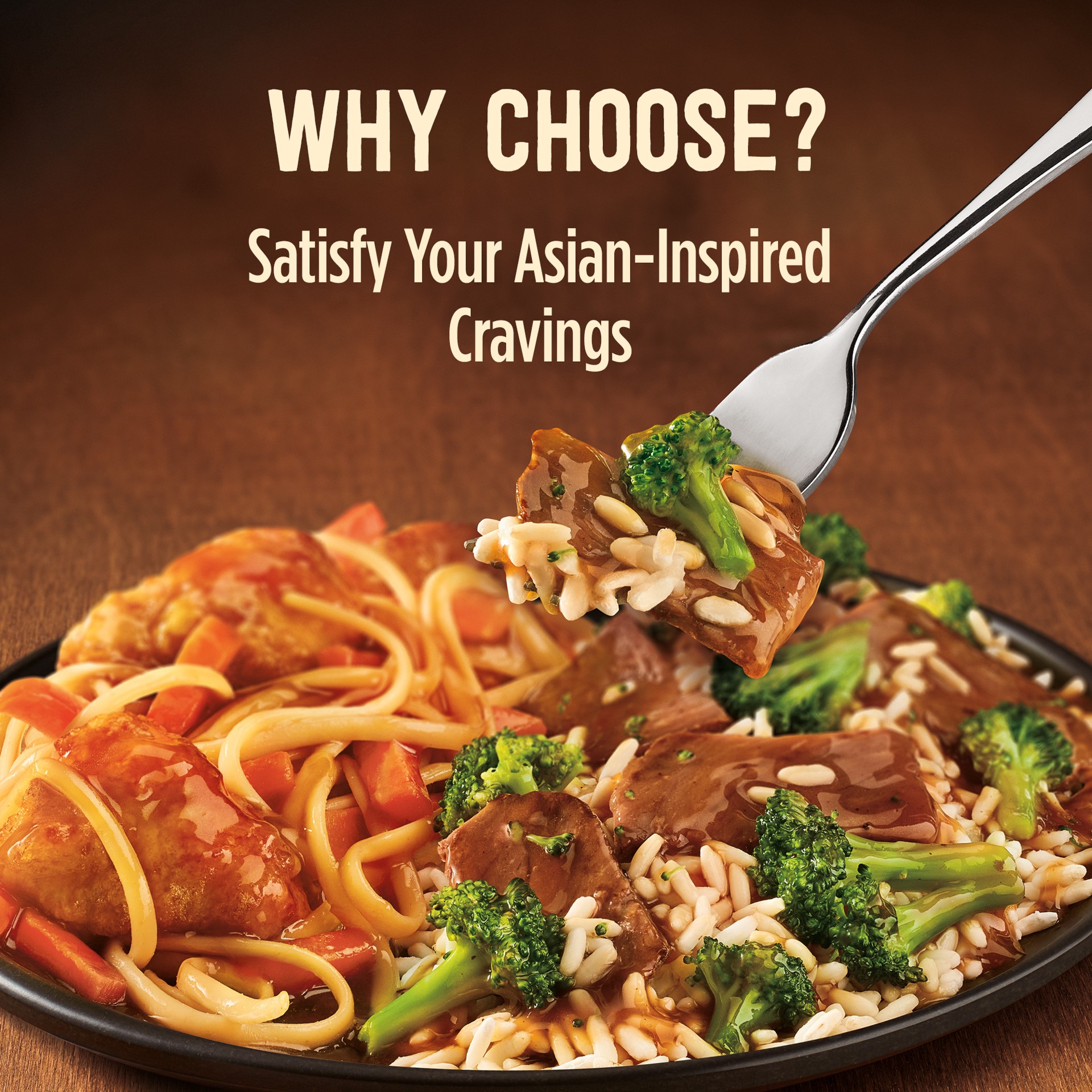 slide 2 of 5, Marie Callender's Duos Beef & Broccoli/Sesame Chicken Meals 14 oz, 14 oz