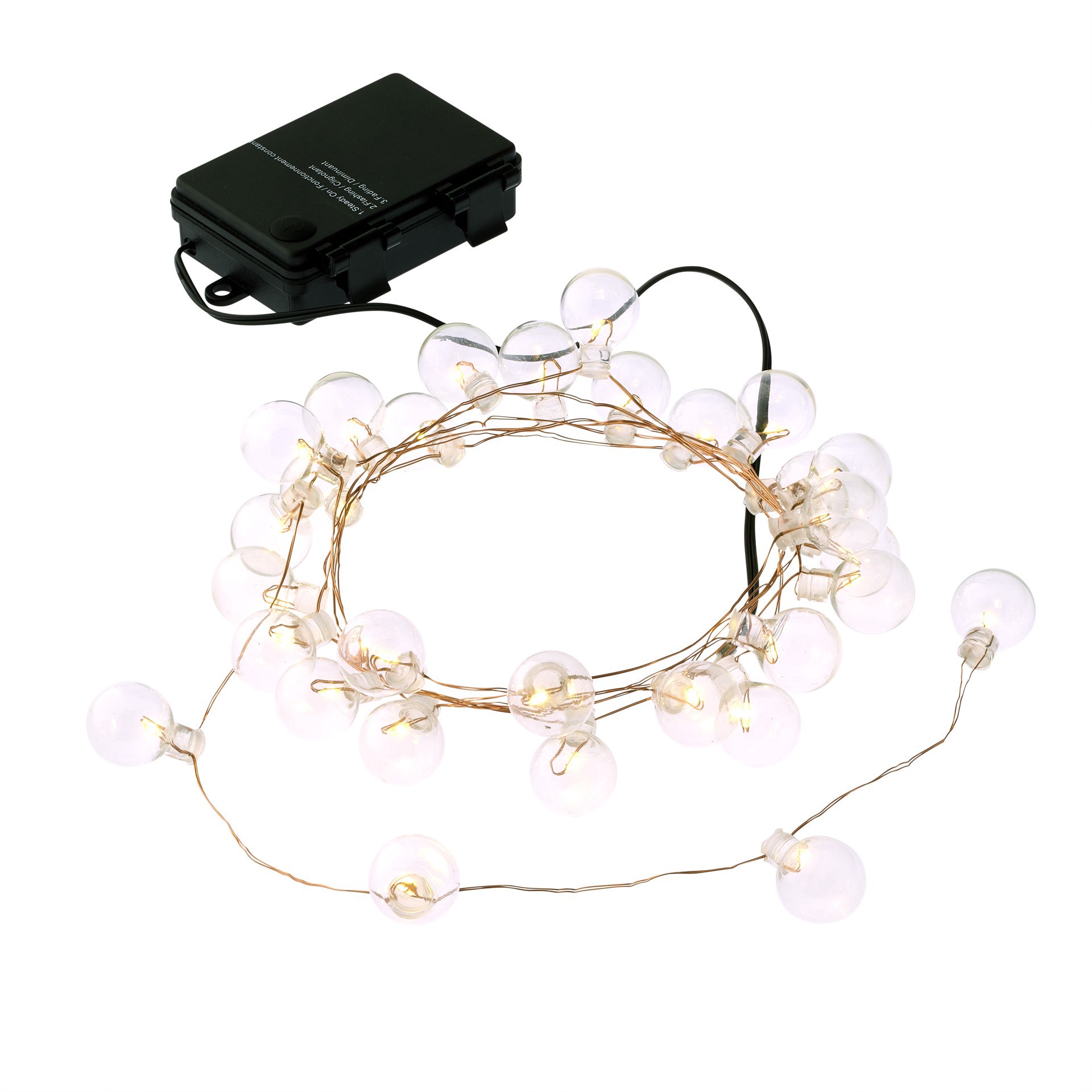 slide 2 of 6, 30ct. White Led String Lights By Ashland, 30 ct