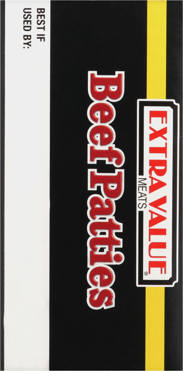 slide 3 of 13, Extra Value Meats Patties 6 ea, 6 ct