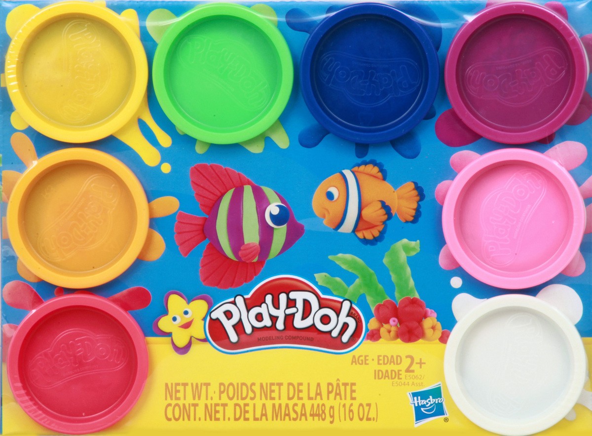 slide 9 of 9, Hasbro Play-Doh 16 oz, 8 ct