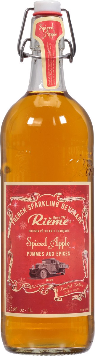slide 8 of 13, Rieme Spiced Apple Sparkling Beverage - 33.8 fl oz, 33.8 fl oz